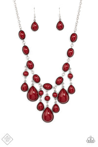 Mediterranean Mystery - Red (Paparazzi Accessories)