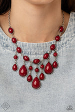 Load image into Gallery viewer, Mediterranean Mystery - Red (Paparazzi Accessories)
