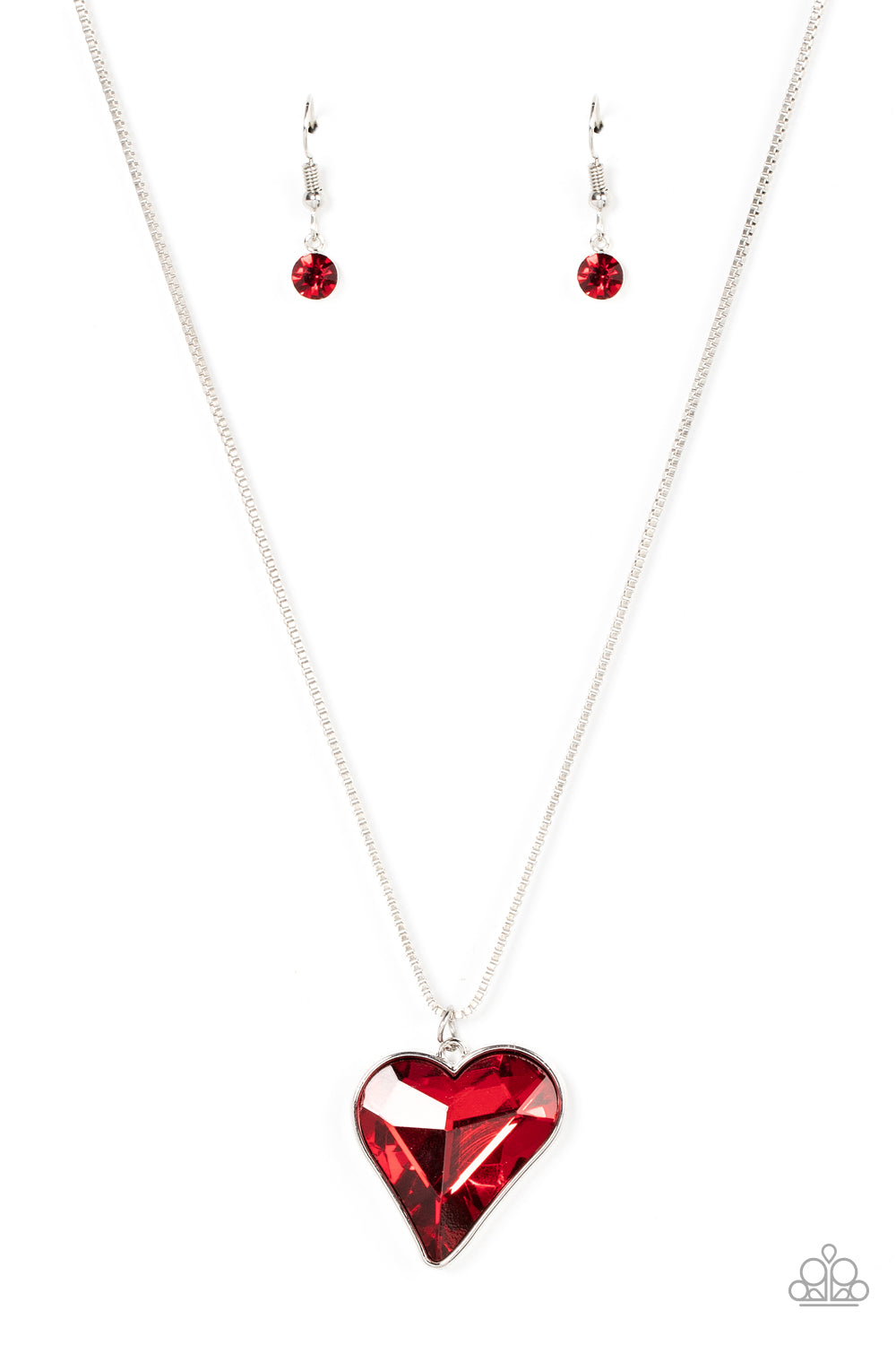 Lockdown My Heart - Red (Paparazzi Accessories)