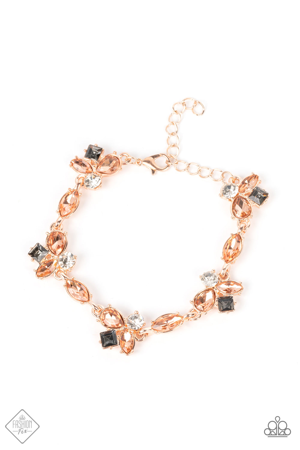 Colorful Captivation - Rose Gold (Paparazzi Accessories)