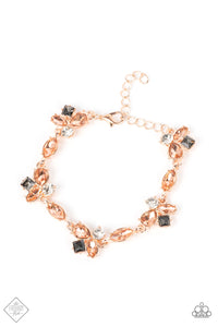 Colorful Captivation - Rose Gold (Paparazzi Accessories)