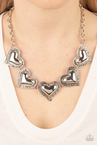 Kindred Hearts - Silver (Paparazzi Accessories)