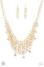 Load image into Gallery viewer, Fishing For Compliements - Gold (Paparazzi Jewelry)
