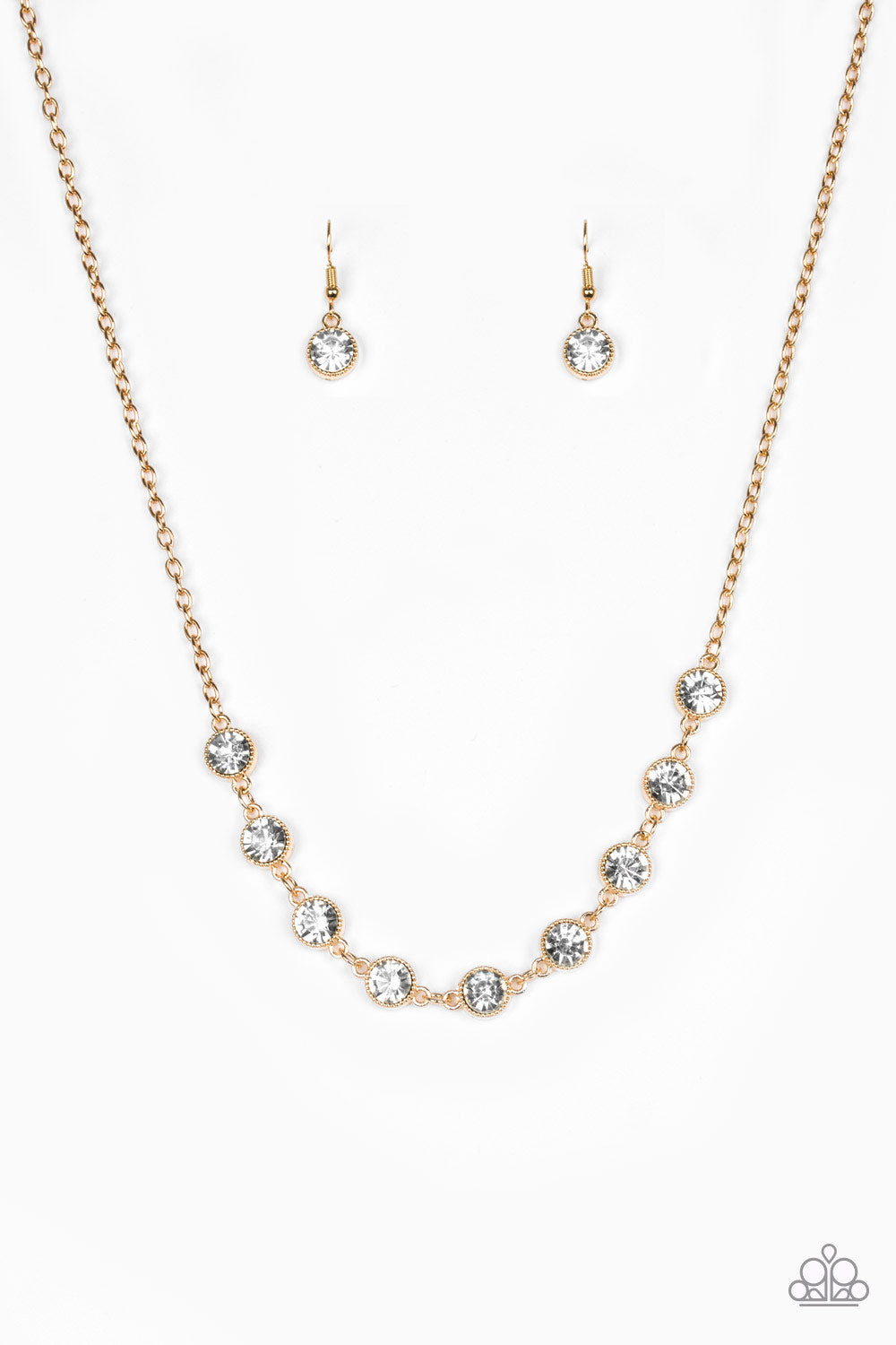 Starlit Socials - Gold (Paparazzi Jewelry)