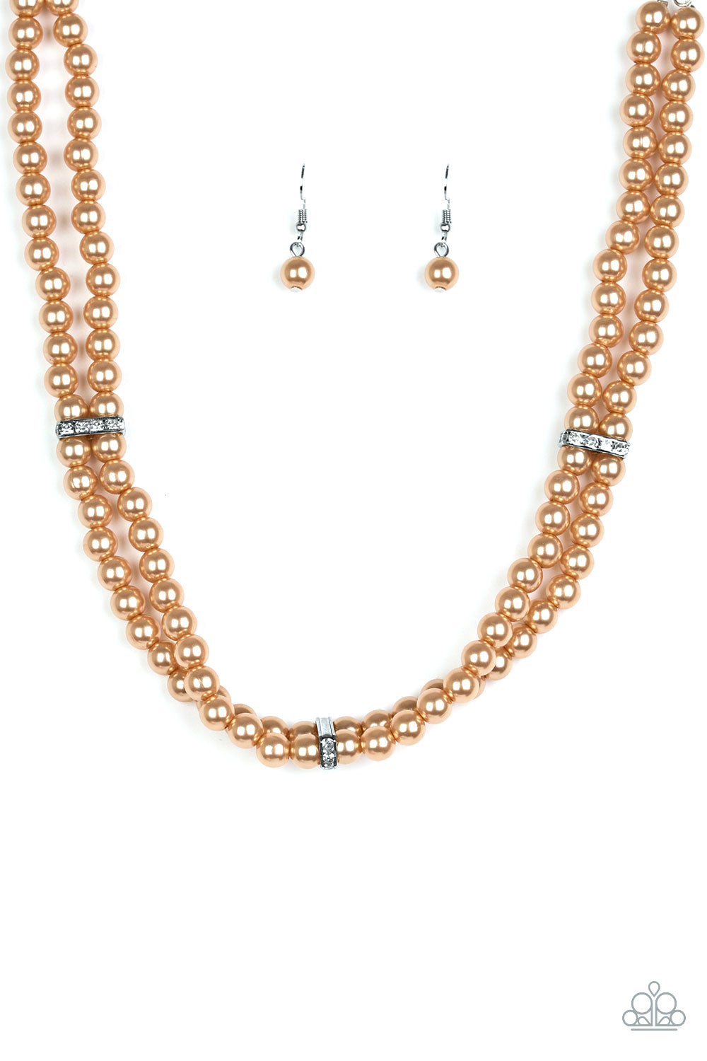 Put On Your Party Dress - Brown (Paparazzi Jewelry)