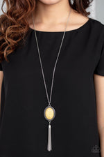 Load image into Gallery viewer, Nomadic Dramatics - Yellow Necklace (Paparazzi Accessories)
