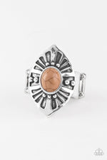 Load image into Gallery viewer, HOMESTEAD For The Weekend - Brown Ring (Paparazzi Accessories)
