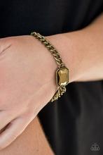 Load image into Gallery viewer, Command and CONQUEROR - Brass Bracelet (Paparazzi Accessories)
