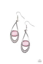 Load image into Gallery viewer, The Greatest Glow on Earth - Pink Earrings (Paparazzi Accessories)
