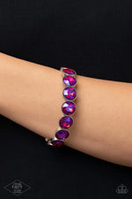 Load image into Gallery viewer, Paparazzi Number One Knockout - Pink Multi Bracelet - Pink Diamond Life of the Party Exclusive
