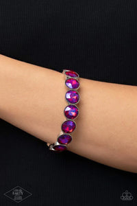 Paparazzi Number One Knockout - Pink Multi Bracelet - Pink Diamond Life of the Party Exclusive