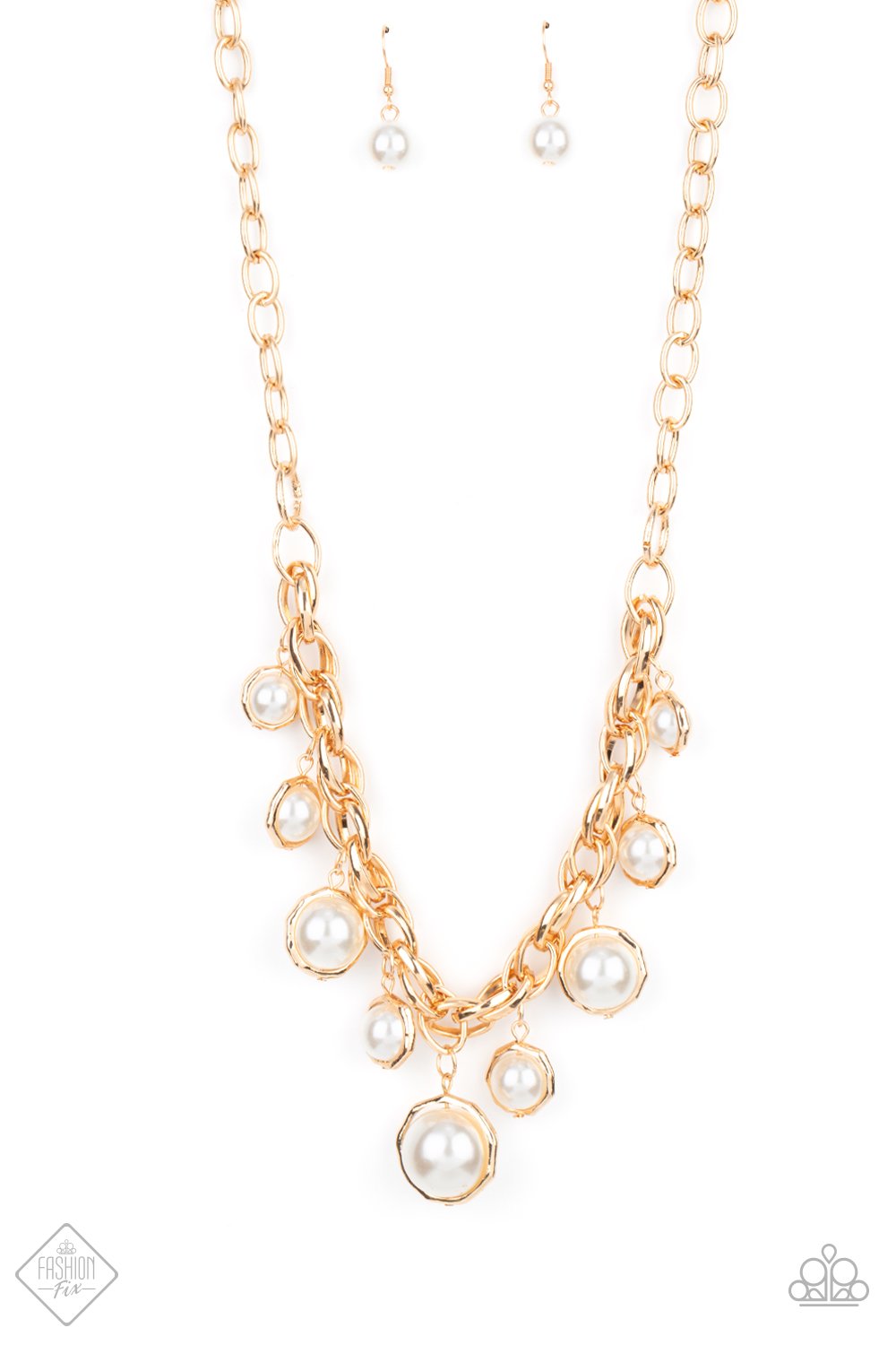 Revolving Refinement - Gold Necklace (Paparazzi Accessories)