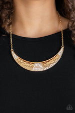 Load image into Gallery viewer, Stardust - Gold Necklace (Paparazzi Accessories)
