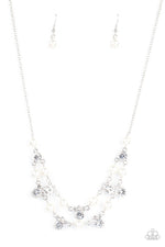 Load image into Gallery viewer, Royal Announcement - White Necklace (Paparazzi Accessories)
