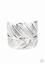 Load image into Gallery viewer, Where There&#39;s a Quill, There&#39;s A Way - Silver Bracelet (Paparazzi Accessories)
