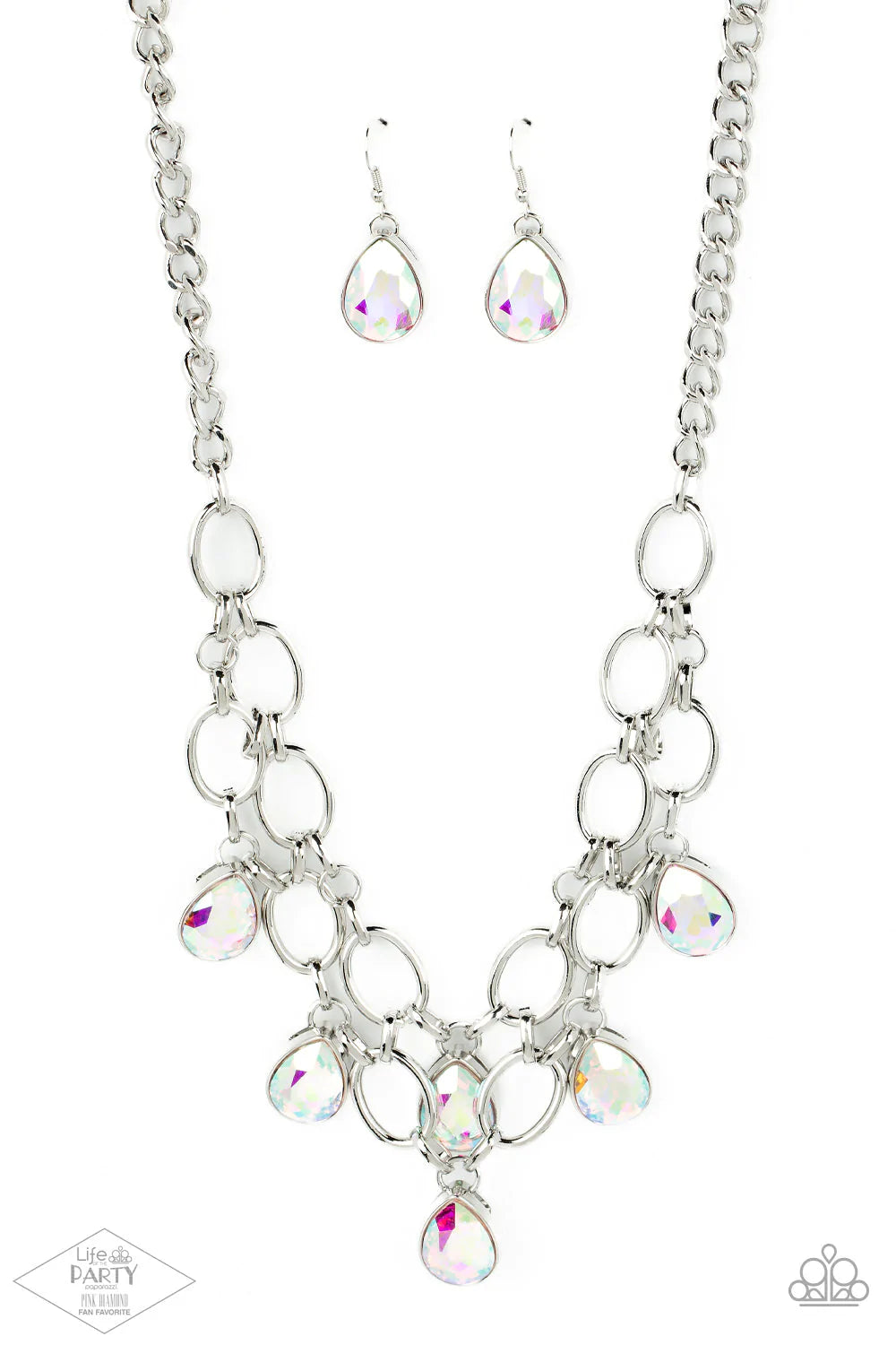 Show-Stopping Shimmer -Multi Necklace- Life of the Party Pink Diamond Exclusive