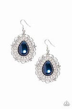 Load image into Gallery viewer, Incedibly Celebrity - Blue Earrings (Paparazzi Accessories)
