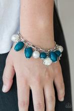 Load image into Gallery viewer, Lady Love Dove - Blue Bracelet (Paparazzi Accessories)
