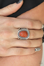 Load image into Gallery viewer, Out on the Range - Orange Ring (Paparazzi Accessories)
