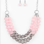 Load image into Gallery viewer, Summer Ice - Pink Necklace (Paparazzi Jewelry)
