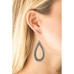 Load image into Gallery viewer, Mechanical Marvel - Silver Earrings (Paparazzi Accessories)
