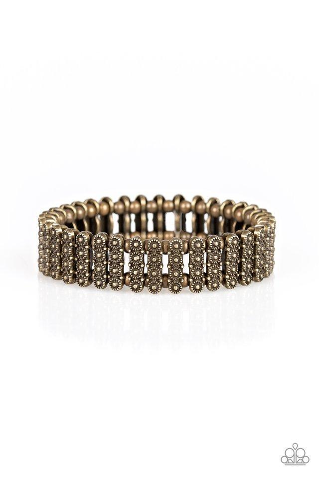 Rise With The Sun - Brass Bracelet (Paparazzi Accessories)