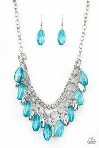 Spring Daydream - Blue Necklace (Paparazzi Jewelry)