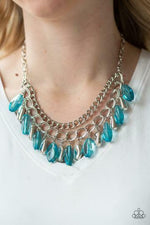 Load image into Gallery viewer, Spring Daydream - Blue Necklace (Paparazzi Jewelry)
