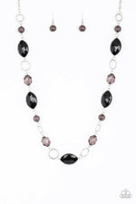 Load image into Gallery viewer, Shimmer Simmer - Black Necklace (Paparazzi Jewelry)
