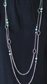 Load image into Gallery viewer, The New Girl In Town - Blue Necklace (Paparazzi Jewelry)
